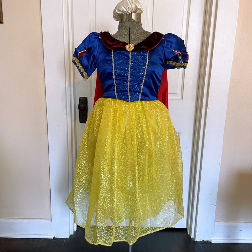 Disney Princess Costume - Royal Blue, Scarlet Red, Sunshine Yellow